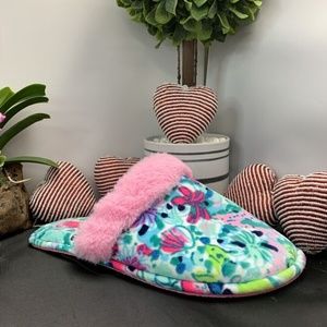 Lilly Pulitzer Plush Slippers Size 9/10